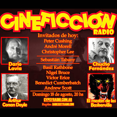 episode Cineficción Radio #1.12 - Arthur Conan Doyle artwork