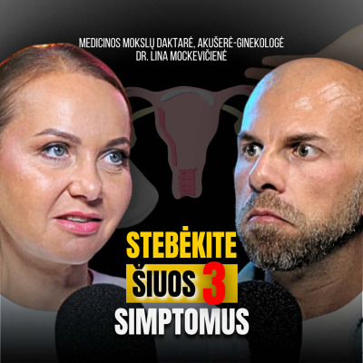 episode MENOPAUZĖS GYDYTOJA: Darant TAI svoris NEAUGS, Pirmieji ŽENKLAI, Hormonų terapija, Vyrų rolė | TG104 artwork