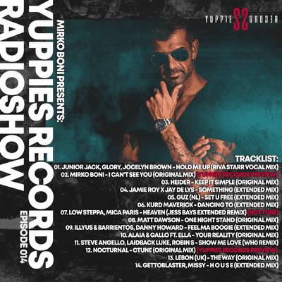 episode Mirko Boni presents: Yuppies Records Radioshow 014 | Mirko Boni artwork