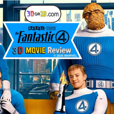 episode Fantastic Four First Steps 3-D Movie Review artwork