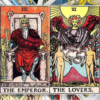 episode Tarot Exegesis: The Emperor & The Lovers artwork