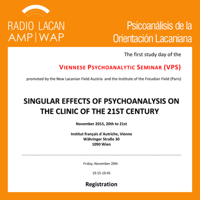 episode Reseña sobre la Primera Jornada del Seminario Psicoanalítico Vienés (VPS) - Episodio 5 artwork