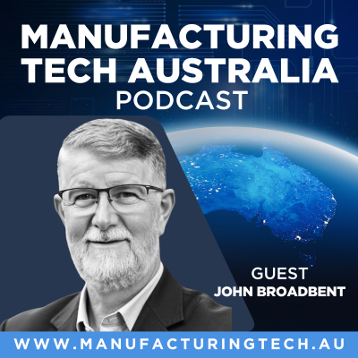 episode 59. Why Most Manufacturers Are Still Stuck at Industry 3.0 and What to Do About It with John Broadbent. CeMAT 2025 Preview. artwork