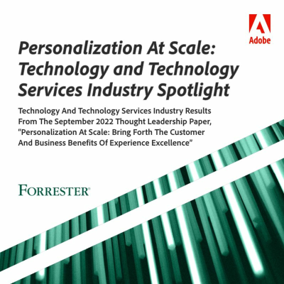 episode Personalization At Scale: Technology And Technology Services Industry Spotlight artwork