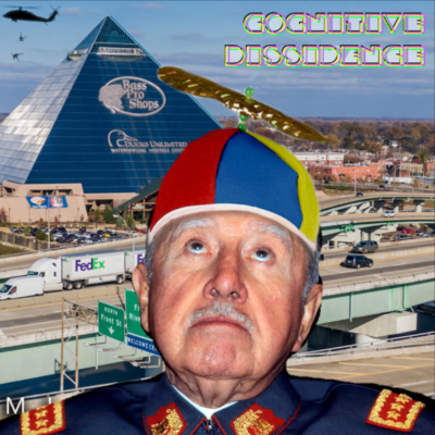 Kansikuva näyttelystä Cognitive Dissidence