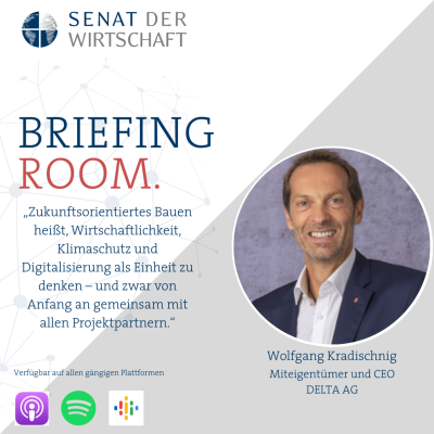 episode Bauen geht nur gemeinschaftlich...DELTA Group CEO Wolfgang Kradischnig artwork