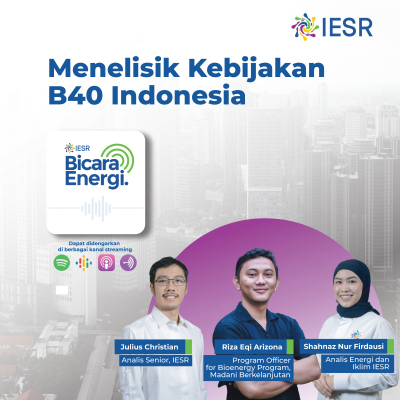 episode Menelisik Kebijakan B40 Indonesia artwork