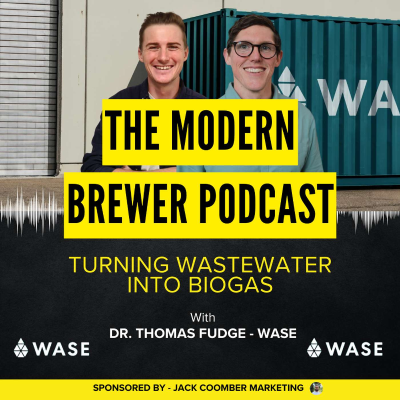 episode Ep 33 - Turning Wastewater Into Biogas - Dr. Thomas Fudge - WASE artwork