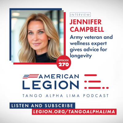 episode Episode 270: Top three things disruptive to your health with Jennifer Campbell – Tango Alpha Lima artwork