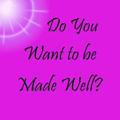 episode Do You Want to be Made Well? artwork