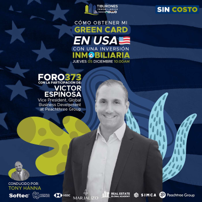 episode FORO 373 - "Cómo obtener mi green card en USA con una inversión inmobiliaria" artwork