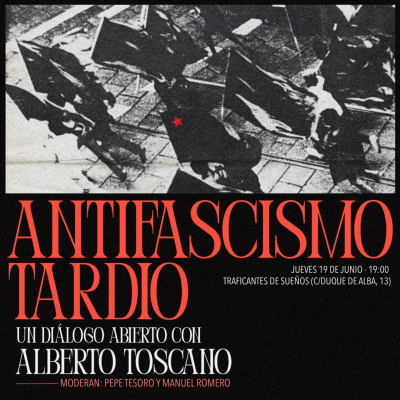 episode Antifascismo ardío. Diálogo con Alberto Toscano. artwork