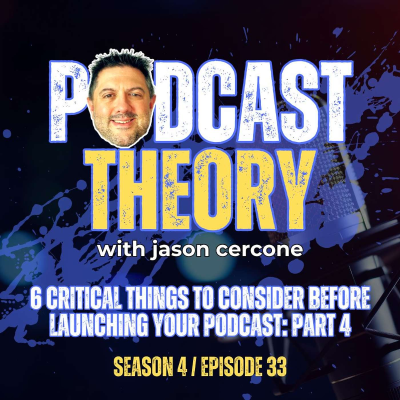 episode 6 Critical Things to Consider Before Launching Your Podcast: Part 4 artwork