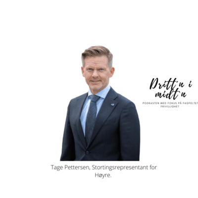 episode Frivillighet i politikken med Stortingsrepresentant Tage Pettersen artwork