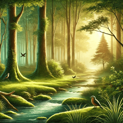 episode Escuche los sonidos relajantes de un BOSQUE y disfrute de un sueño Reparador artwork