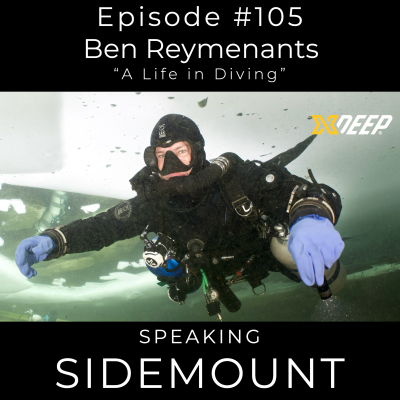 episode E105 Ben Reymenants - "A Life in Diving" artwork