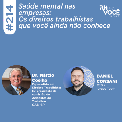 episode #214 - Saúde mental nas empresas: Os direitos trabalhistas que você ainda não conhece artwork