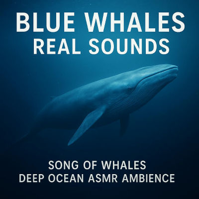 episode Blue Whales Real Sounds | Song of Whales Deep Ocean ASMR Ambience artwork