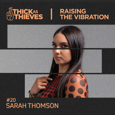 episode Raising the Vibration Mix #20 — SARAH THOMSON artwork