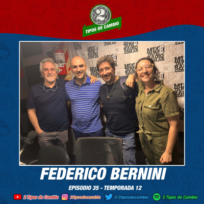 episode E35|S12 Federico Bernini - #monetario #película #fútbol artwork