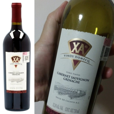 episode Capítulo 15 Patito feo, Vino tinto mexicano Vinos Domecq XA Cabernet Sauvignon grenanche 2016 artwork