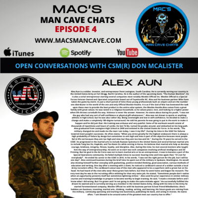 episode Mac's Man Cave Chats Episode 4 W/ Alex Aun artwork