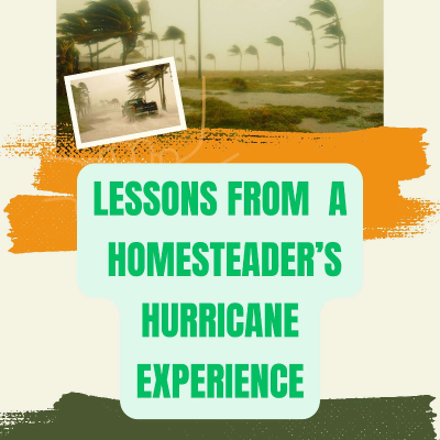 episode When Mother Nature Strikes: Lessons From A Homesteader's Hurricane Experience artwork