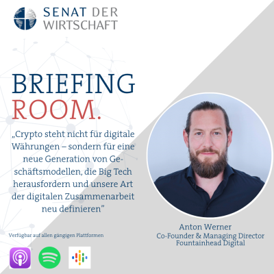 episode Anton Werner von Fountainhead Digital: "Weg frei für neue Formen von Geschäftsmodellen!"" artwork