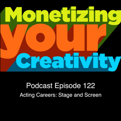 episode 122 Acting careers - stage & screen artwork