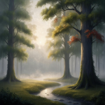 episode Relaxing Forest Rain and Piano Music 🌧️🌿 Unwind and Enjoy a Restful Sleep 🎹💤 artwork