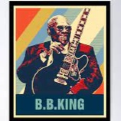 episode Un siglo del nacimiento de B.B King. King of the Blues. 1949 artwork