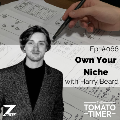 episode Own Your Niche ft. Harry Beard | The Tomato Timer #066 artwork