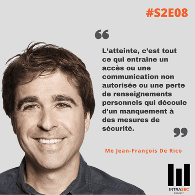 episode S2E08 - Me Jean-François De Rico - Conférence Forensik 2020 artwork