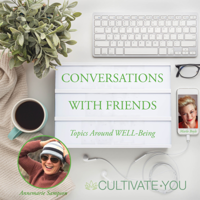 episode Marlo's Conversations with Friends: Community Gardens with Annemarie Sampson artwork