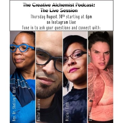 episode The Creative Alchemist Podcast [LIVE]: artwork