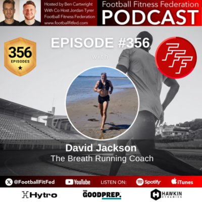episode #356 "The Breath Running Coach" with David Jackson artwork