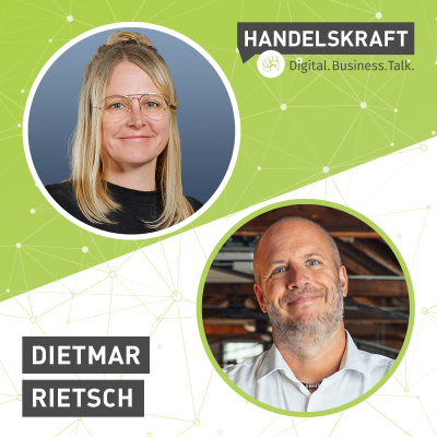 episode Handelskraft #61: PXM ist mehr als PIM. Über echte Produkterlebnisse statt Datensilos. Mit Dietmar Rietsch. artwork