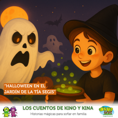 episode LOS CUENTOS DE KINO Y KINA: Halloween en el jardín de la tía Segis artwork