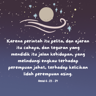 episode Bacaan dari Kitab Amsal 6 : 20 - 35 artwork