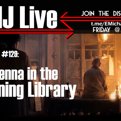 episode EMJ Live 129: Avicenna in the Burning Library artwork