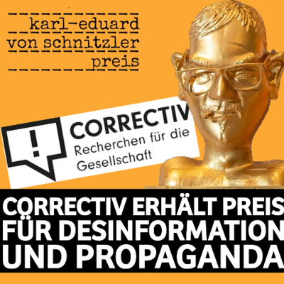 episode Deutschlands mächtigste Traumfabrik: Correctiv erhält Preis für Desinformation und Propaganda artwork