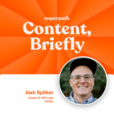 episode Josh Spilker on the 10x Content Engineer artwork