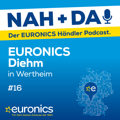episode # 16 - EURONICS Diehm in Wertheim - Über Nachhaltigkeit, E-Mobilität und die Liebe zu Jazz. artwork