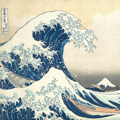 episode Influencing the Impressionists: Hokusai’s Great Wave artwork