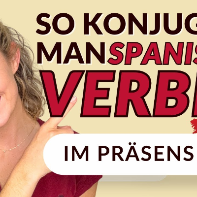 episode Auf Spanisch hablar Wie konjugiert man Verben im Präsens artwork