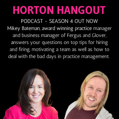 episode Mikey Bateman shares his hiring and firing tips, motivating a team plus how to deal with bad days artwork