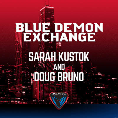 episode Blue Demon Exchange: Sarah Kustok & Doug Bruno artwork