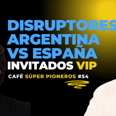 episode Disruptores CRIPTO, Argentina vs España. Café VIP #54 artwork