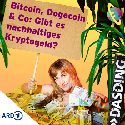 episode #9 Bitcoin, Dogecoin & Co: Gibt es nachhaltiges Kryptogeld? mit Dominik Schiener von IOTA artwork