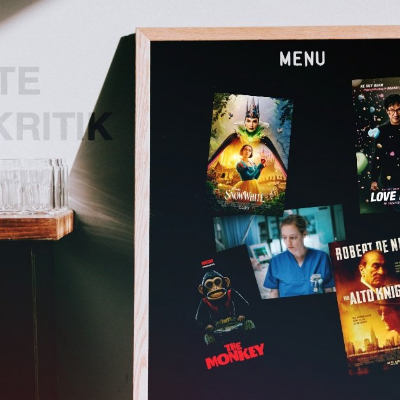 episode Filmmenü - The Monkey, Heldin, Alto Knights, Schneewittchen & Love Hurts artwork
